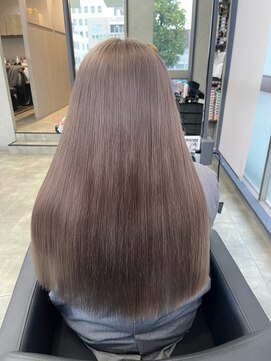 シエンゴールド(CIEN gold) ミルクティーベージュ/ブリーチ/ハイトーン#浜松駅#カラー