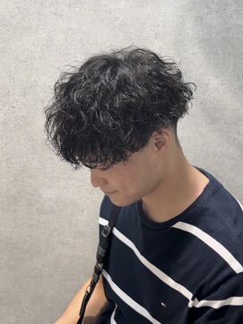 ブラック 渋谷 2nd(BLUCK) 波巻きパーマ波巻きスパイラルパーマ