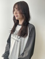 ロックス バイ マグ 松本(rocks BY MAG)&nbsp;20代30代◎モーブブラウン×くびれミディで色っぽく