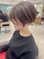 アッシュ 下北沢店(Ash)&nbsp;ベージュカラーの刈り上げハンサム