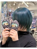 トーキョー オタクヘアー(TOKYO OTAKU HAIR) ツイステ フロイド ジェイド 推しカラー ターコイズカラー