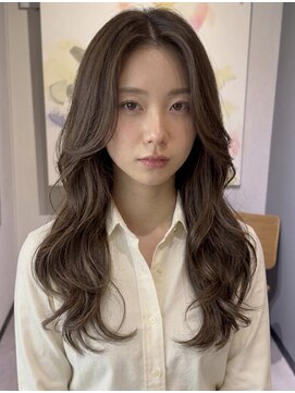 ノラ ギンザ(NORA GINZA) 巻き髪風デジタルパーマくびれミディアムパーマコテ巻き風パーマ