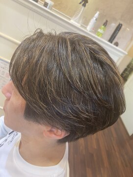 ピートリックヘアーメイキング(P-tRICK hair making) ハイライト+オンカラー