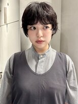 フィルムス 表参道(FILMS)&nbsp;ダークパープル/レイヤーボブ/顔周りレイヤー/ミルクブラウン