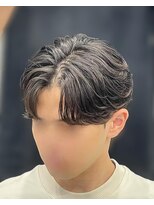 メンズヘアセンス 渋谷(MEN'S HAIR SENSE)&nbsp;ニュアンスパーマ/センターパート/メンズ/眉毛/フェザーパーマ