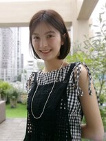 バイオレット ナゴヤ(Violet Nagoya)&nbsp;ミニボブ ぱっつんボブ ぱつっとミニボブ 顎ラインボブHR-248