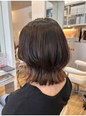 大人のレイヤーボブ