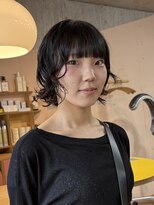 マルソー&nbsp;岡山ボブパーマ髪質改善トリートメント顔まわりレイヤーカット