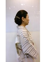 ラパン 美容室&nbsp;浴衣ヘア 浴衣着付け