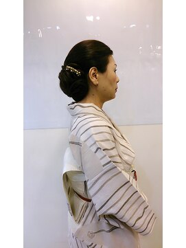 ラパン 美容室 浴衣ヘア 浴衣着付け