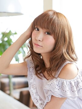 アメリ エ ギャルソン ジュヌ 鶴瀬店(amelie et garcon Jeune) ナチュラル小顔ゆるふわミディ