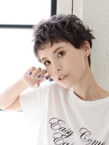 アース コアフュールボーテ 長野駅前店(EARTH coiffure beaute) 外国人風×パンクベリーショート