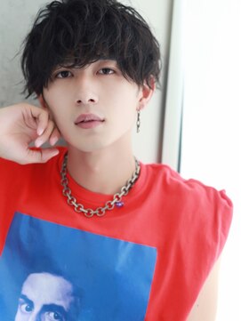 リップス 表参道店(LIPPS) セクシーマッシュ【ムルーアマッシュ】サイドパートマッシュ