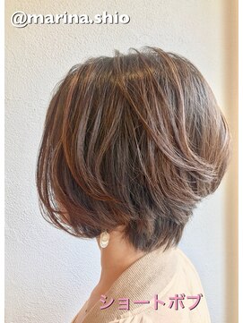 マリーナヘアー(marina hair) ショートボブ☆