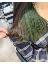 アクトゥス(AEQUITAS)&nbsp;インナーカラー×グリーン