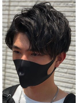 ビート(BEAT) 束感ショート☆ツーブロック/韓国マッシュ