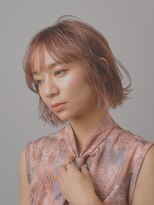 バッタ(Batta)&nbsp;[KENTA]フェミニンピンク×お洒落ボブ