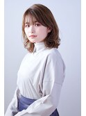 ミディアム/パーマ/外国人風カラー/髪質改善/脱白髪染め