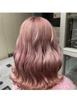 リエコー(RE'ECHO)&nbsp;ピンクベージュカラー　エクステ/髪質改善トリートメント/韓国