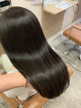 シェノン 武庫之荘(CHAINON) 髪質改善/外ハネボブ/ペールベージュ/セクションカラー