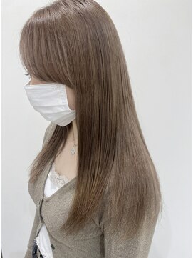 ニューヨークニューヨーク なんば道頓堀店(NYNY) ブリーチありミルクティベージュ