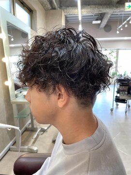 フラッグ ヘアー 天神西通り店(Flag HAIR) ツイストスパイラルパーマ　　波巻きパーマ