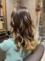 お花と犬と美容室&nbsp;バレイヤージュ