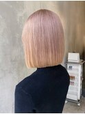 ホワイトピンク_チェリーブラウンフェミニンロング_ba365533