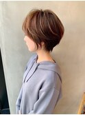 マッシュ/くびれヘア/ショートボブ/[大阪箕面駅/ショート]