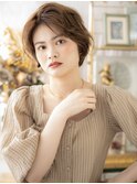 大人かっこいい外国人風小顔くびれショート