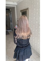 ヘアスタジオ アルス 御池店(hair Studio A.R.S) 学割U24ホワイトミルクティーベージュダブルカラーケアブリーチ