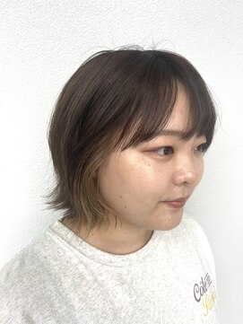 シーアンド(c&) インナーカラー　ホワイトベージュ