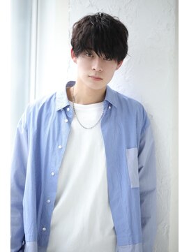 メンズ ショコラ ナンバ(Men's Chocolat NAMBA) 無造作パーマ☆最旬ツイストスパイラルマッシュ