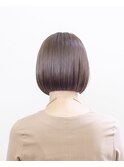ブラウンベージュ#ダブルカラー#ボブ#ケアブリーチ#豊橋#豊川
