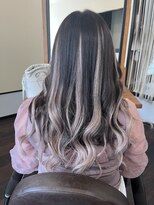 リピュア(Re:PURe)&nbsp;**バレイヤージュ風シルバーシールエクステ**