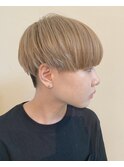刈り上げマッシュショート