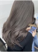 透明感アイスグレージュブリーチありなし＊RINA