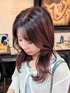 ボアップ(boappu) #レッドブラウン#秋カラー#イルミナカラー