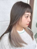 グラムテン 西尾店(gram)&nbsp;イヤリングカラー＿ホワイトベージュ＿インナー＿COTA＿147