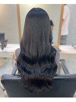 ブレンド 渋谷(BLend)&nbsp;前髪アンブレラカラーこなれミディイメチェン韓国マッシュ