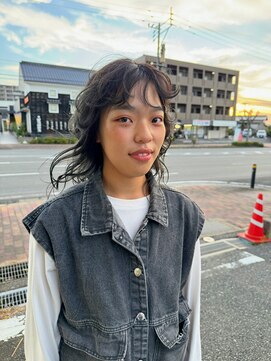 サラ 新宮店(SARA) ウルフスタイル×パーマ