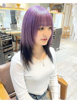 プラグ バイ ネオリーブ(plug by neolive) 前髪×髪質改善[髪質改善/縮毛矯正/韓国]H