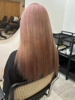 ドットハリス(.Hallis)&nbsp;ピンクベージュ/ハイトーン/髪質改善