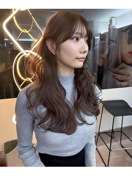 ラ キング(LA KING) シースルーマッシュミルクティーベージュメルティ―カラー