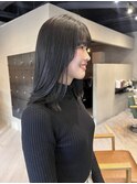 髪質再生トリートメント艶カラー地毛カラー/中西