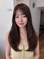 コート 表参道(Cote)&nbsp;レイヤーカット　ハイレイヤー　フェイスレイヤーハッシュカット
