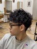 【かえで指名限定】パーマ × カット  ボリューム出して朝が楽なスタイルに♪