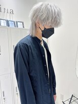 ジーナ 天神(Zina)&nbsp;マッシュウルフ/ホワイトカラー