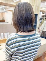 パークレーン アイス イヴェン(park lane ICI yeven)&nbsp;ブリーチなしダブルカラーミディアムボブ20代30代40代夏カラー