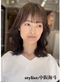 韓国風ヘア×ハイライト